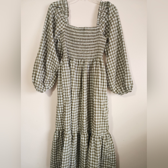 Gingham Checkered Dress - Picture 4 of 6